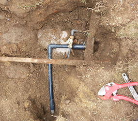 【水道】 漏水工事