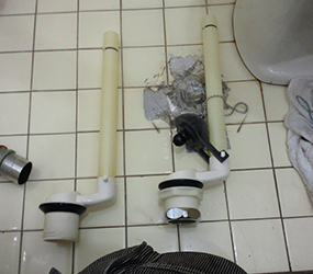 【トイレ】 サイフォン修理